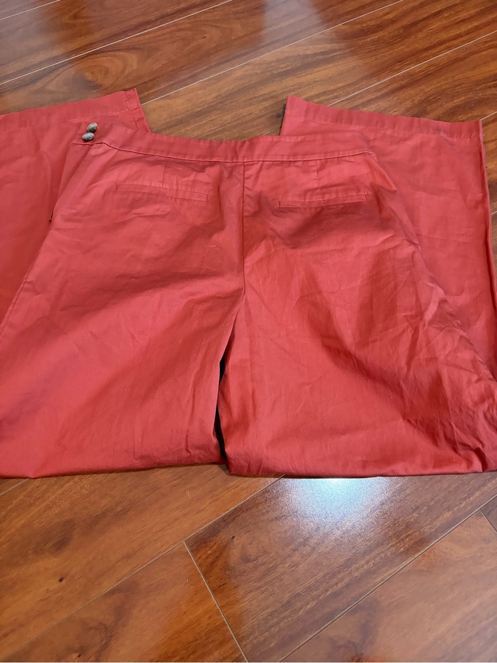 Loft wide-leg cotton pants - Picture 3 of 5